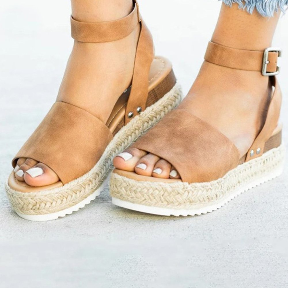 NEW- Platform Sandals